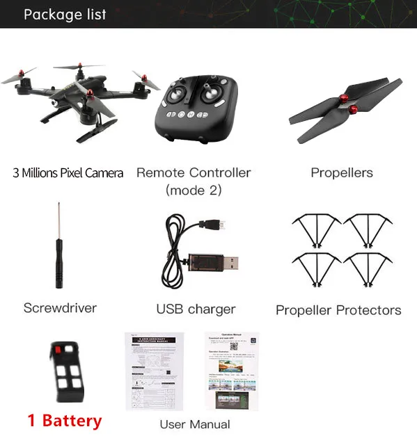 RC drone quadcopter With Camera 3D flips dron gravity sensor FPV Drone Helicopter one-key return Camera Drone profissional toys