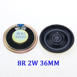 Compact High - Fidelity Mini Loudspeaker - Multiple Wattage & Size Options Available (8R 2W 36MM)
