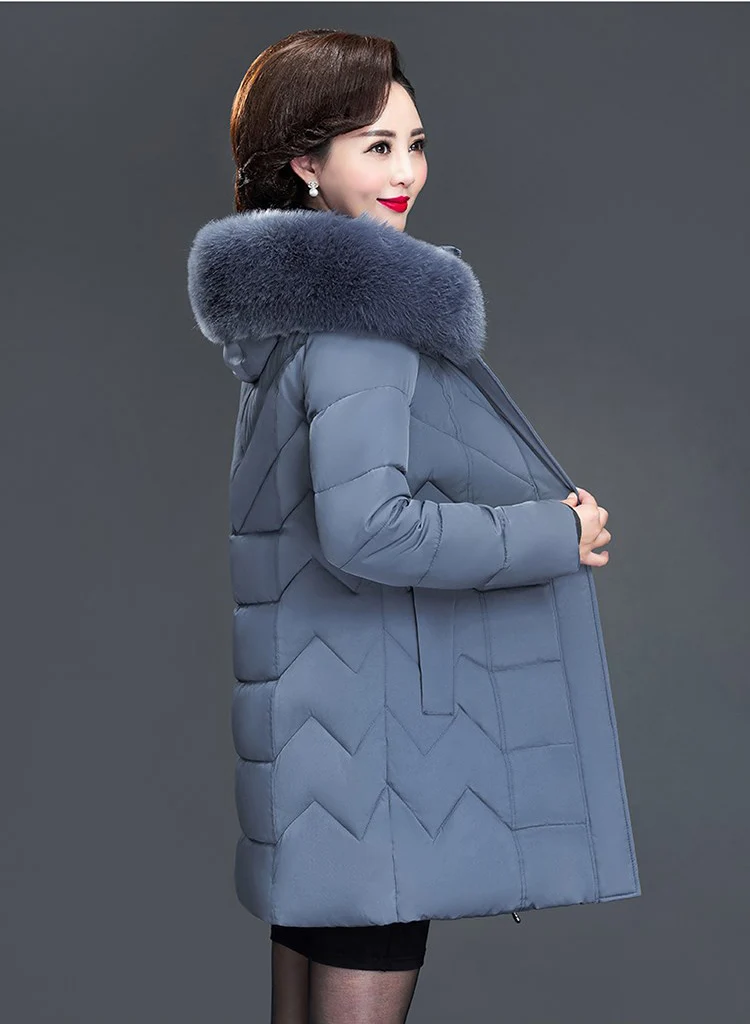 Большие размеры, XL-6XL, женская зимняя куртка, новинка, с капюшоном, меховой воротник, пуховик, хлопковая куртка, пальто, женские теплые утепленные парки, верхняя одежда