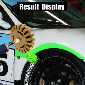 

Universal Pneumatic Rubber Wheel Repair Clean Practical Lightweight Durable Mini Powerful Round Paint Removal Eraser Auto