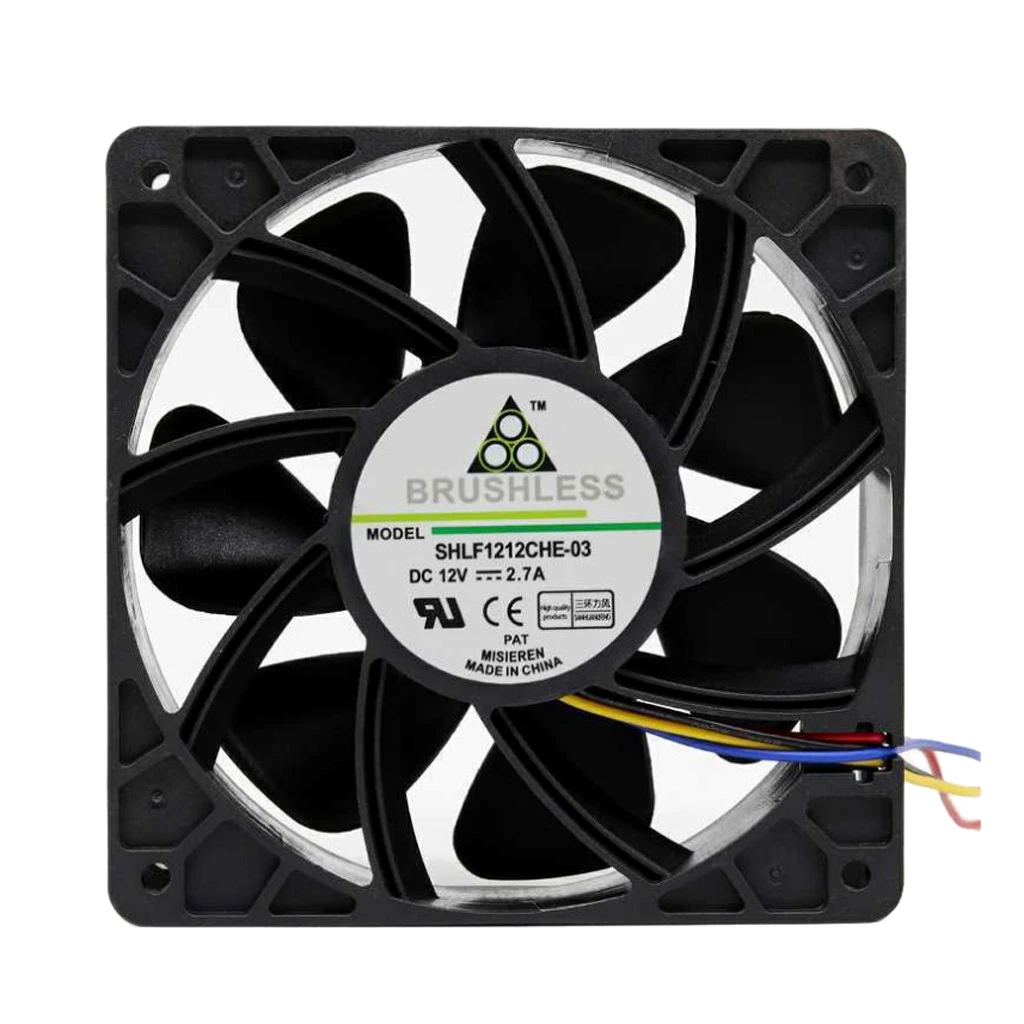 7500RPM Cooling Fan Replacement 4-pin Connector For Antminer Bitmain S7 S9
