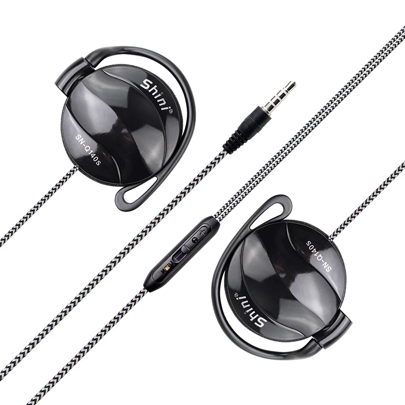 Проводные наушники Shini Q140S 3 5 мм металлические Hi Fi стереонаушники с усиленными