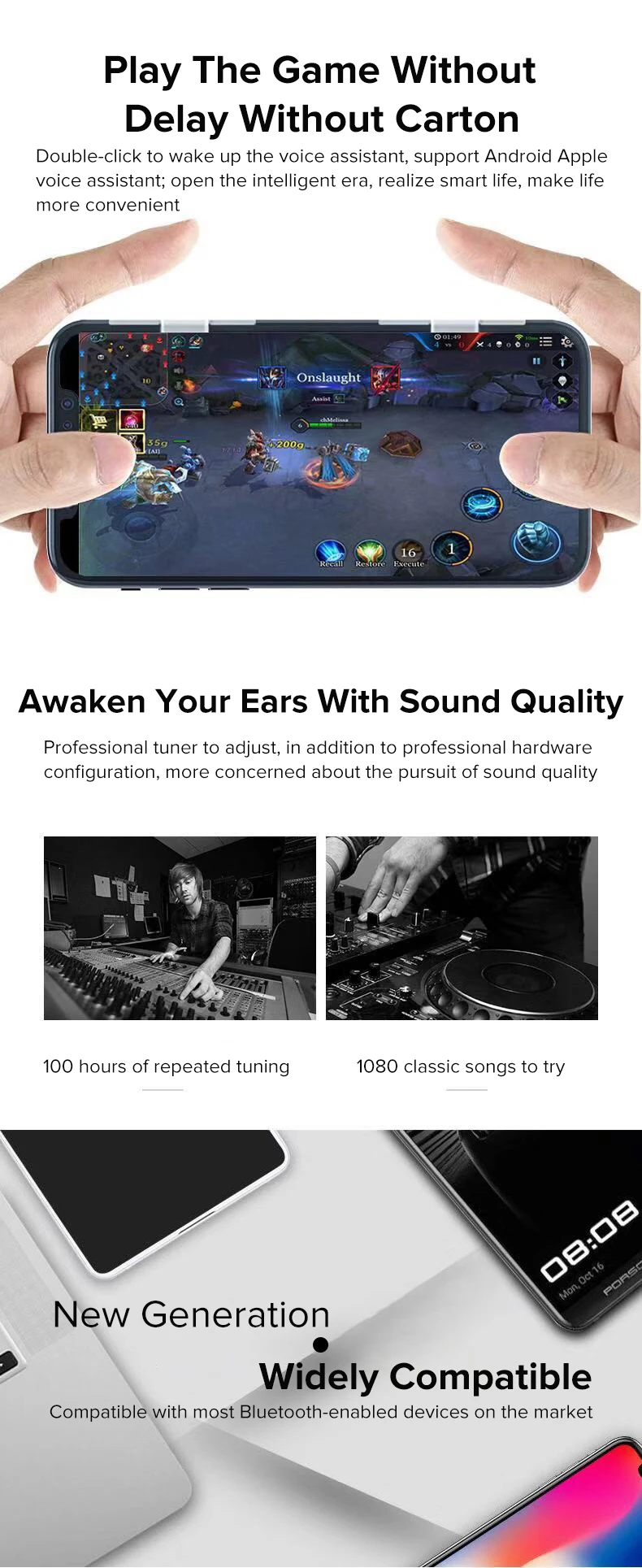 TWS 5,0 Bluetooth наушники с микрофоном светодиодный дисплей Беспроводные Мини спортивные наушники IPX7 водонепроницаемые HIFI стерео наушники