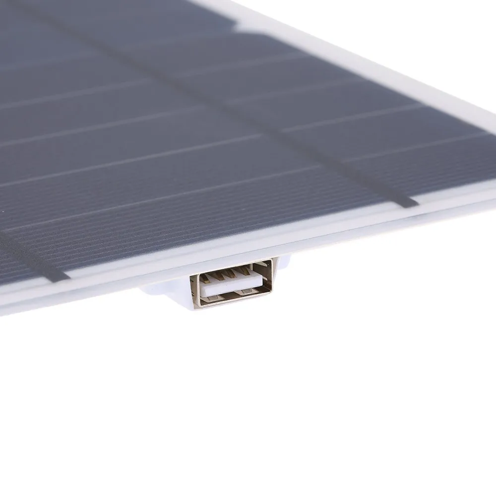 7,8 Вт 6 в USB солнечная панель Зарядное устройство USB порт Мобильный телефон портативная мощность портативный ультра тонкий монокристаллический