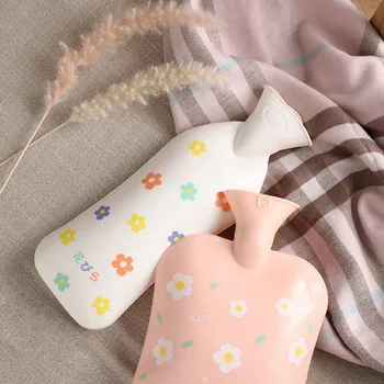 

Silicone Hot Water Bottle Refillable Water Cute Warm Product For Students Large Small