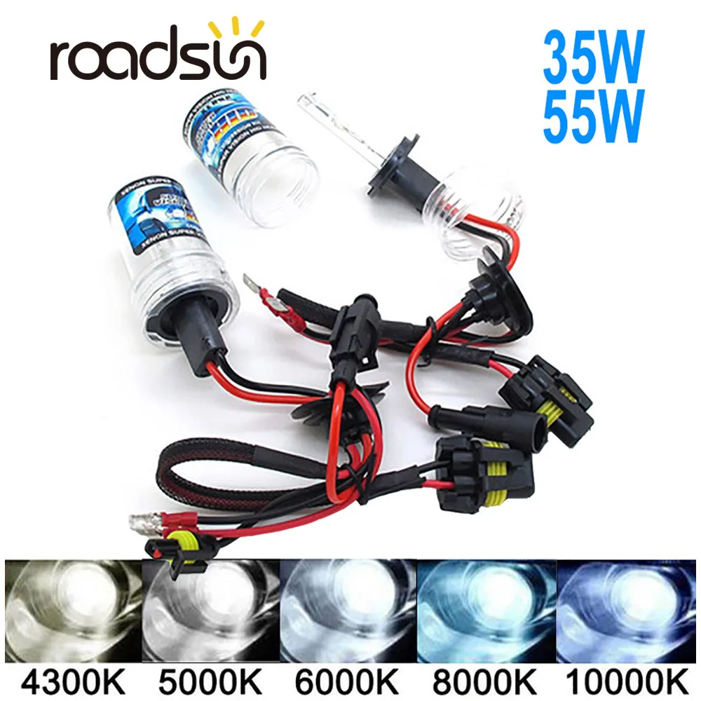 

35W 55W HID Xenon H7 Headlight Conversion Kit H1 H3 H8 H9 H11 9005 9006 Auto Car Xenon Bulb 3000K 4300K 5000K 6000K 8000K 12000K