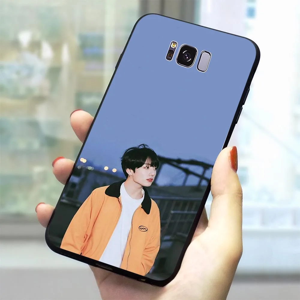 Чехол для телефона Jungkook Kpop Samsung Galaxy A3 2017 A10 A20 A30 A40 A50 A60 M40 A70 A5 A6 Plus A7 A8 A9 мягкий