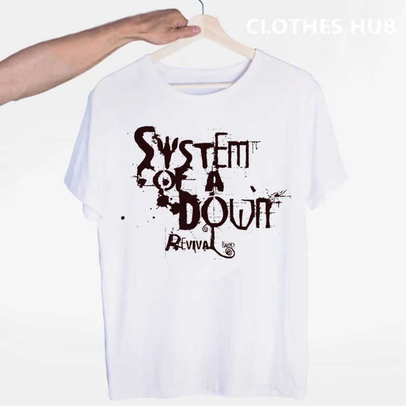 System Of A Down SOAD Rock Metal Music Band футболка с круглым вырезом и короткими рукавами Летняя Повседневная модная футболка унисекс для мужчин и женщин