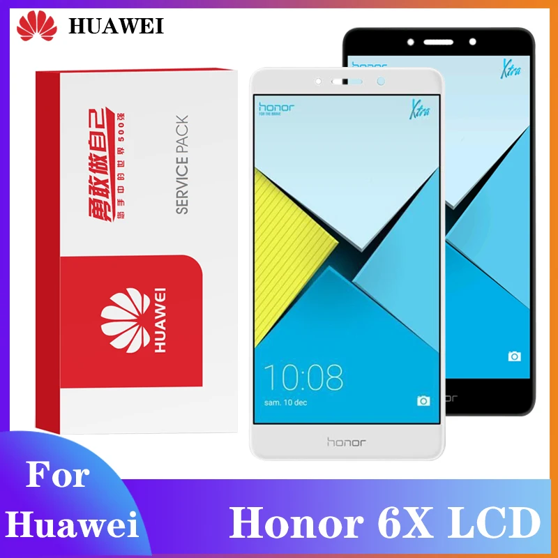 Оригинальный экран для Huawei Honor 6X ЖК-дисплей с дигитайзером в сборе сенсорный