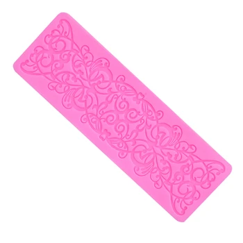 

Christmas Fondant Cake Decorating Tools Vintage Pattern Silicone Cake Mold For Chocolate Soap Candy Bakeware Mould Cake Mould