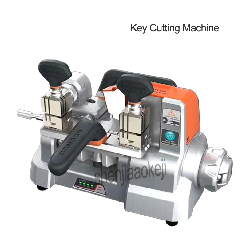 

1PC XC-009 Electricity Key Cutting Machine With Battery Horizontal Key Copy Machine 220V Duplicate Keys Cutter Locksmith Tools