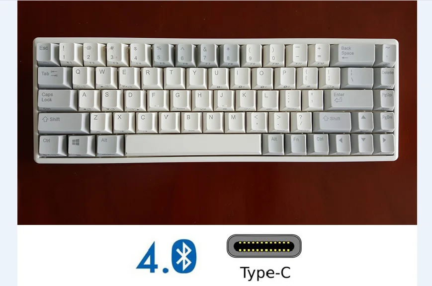 NIZ 68 bluetooth клавиатуры 35g емкостная беспроводная клавиатура micro 84 механическая Type
