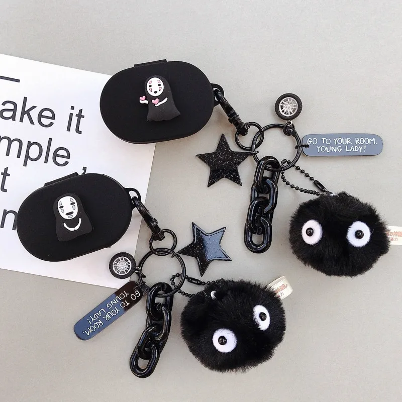 

Fairydust Cartoon Key Ring Cute Cover For Airdots Case For Xiaomi Redmi Airdots Soft Silicone Protective Shell Charging box