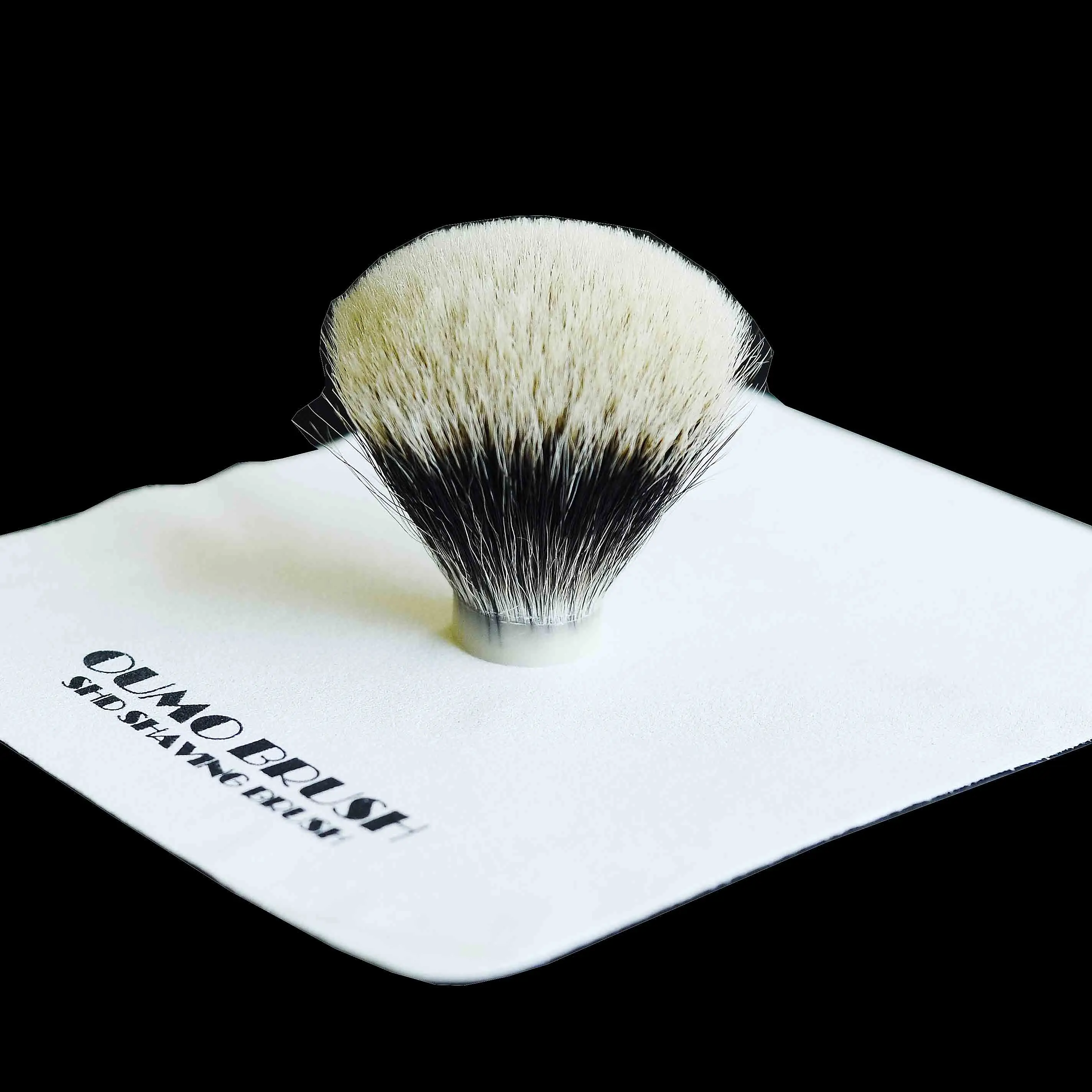 22mm OUMO BRUSH-SHD Маньчжурия лучшие две группы пухленькие веер барсук волосы узлы для бритья - Цвет: 22mm