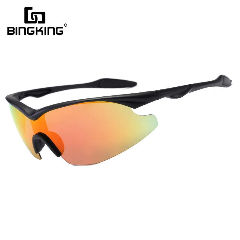 

BINGKING Motorcycle Polarized Glasses Motorbike Goggles Wind Resistant UV Protection Riding Sunglasses Fashion Unisex