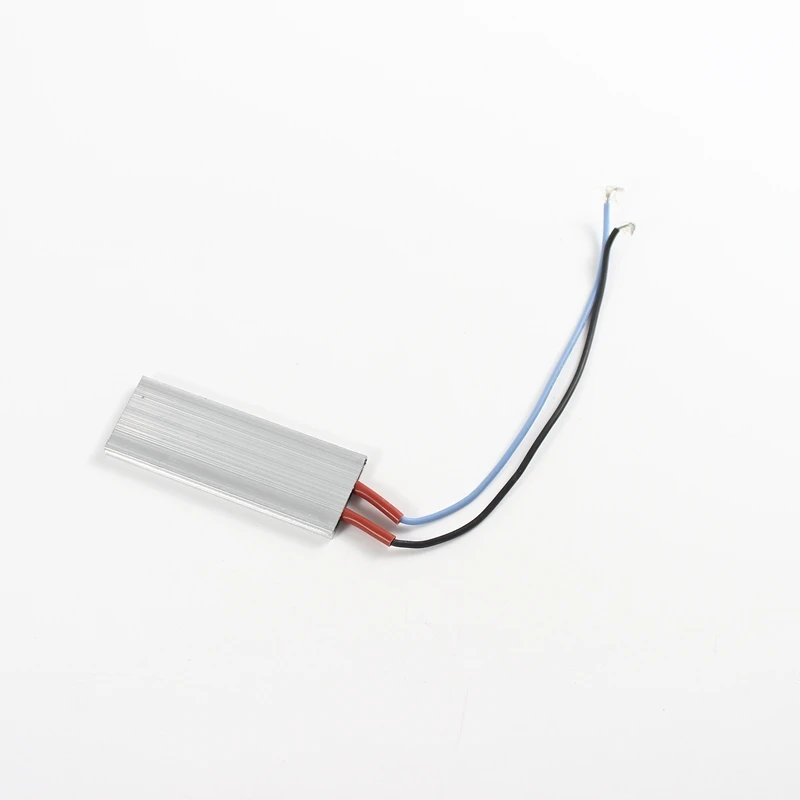1pc 80x30mm 110V 230 Degree Celsius Aluminum PTC Heater Element Constant Thermostat Thermistor Air Heating Sensor With Shell
