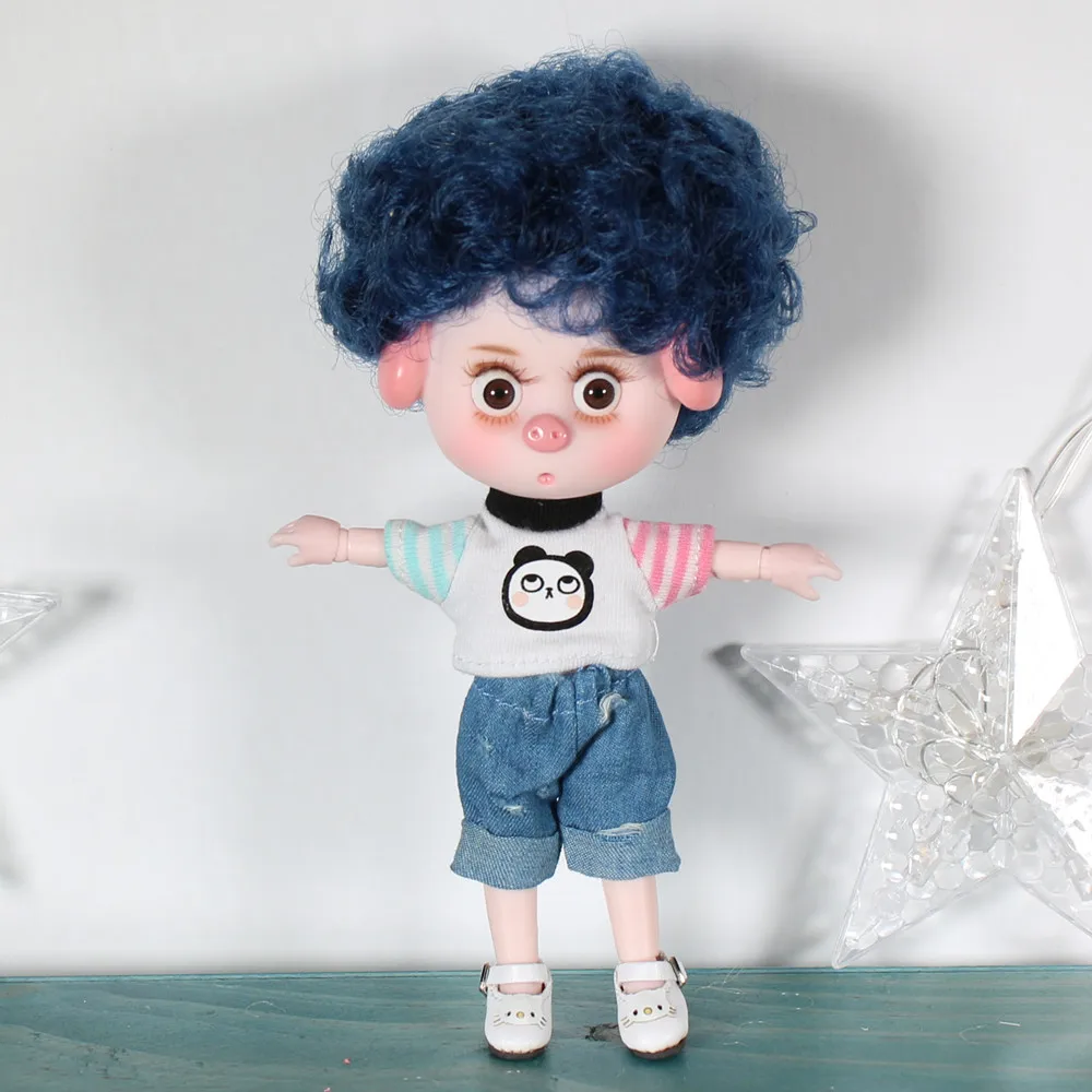 Dream Fairy 1/12 BJD Кукла № 2 DODO Pigies кукла с волосами 14 см мини-кукла 26 суставов тела милый детский подарок игрушка ob11