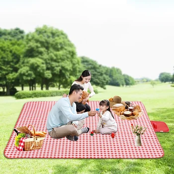 

Outdoor Picnic Blanket Mat Camping Mat Beach Blanket Tote Waterproof Washable Extra Large Mattress