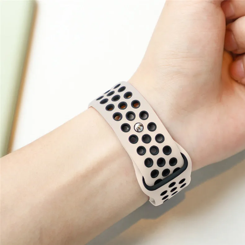 Спортивный ремешок для apple watch band 44 мм/40 мм apple watch 5 4 3 2 band iwatch band 42 мм/38 мм correa браслет ремень аксессуары для часов