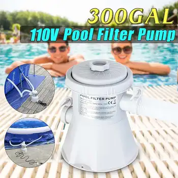 

Swimming Pool Filter Pump Pool Cleaner 110v Filter Pump Circulation Pump Siphon Principle Easy Quick To Install Household Items
