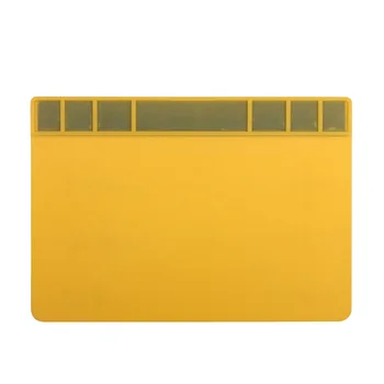 

For Iron Station Insulation Soldering Pad Maintenance Desk Heat Resistant Repair Tools Non Slip Magnetic Silicone Phone Computer
