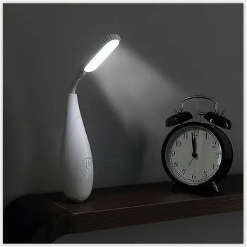 

Portable Tumbler Table Lamp USB Rechargeable Night Light Eye Protection Bedside Book Reading Study Office Night Light
