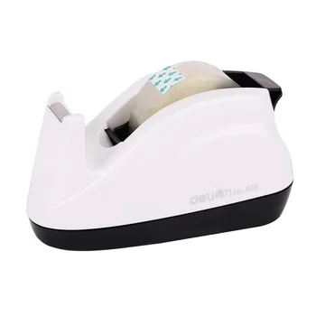 

1inch Core Office Desktop Tape Dispenser Non Slip Cutting Portable Compact Storage Rack With Sharp Blade Home School Heavy Duty
