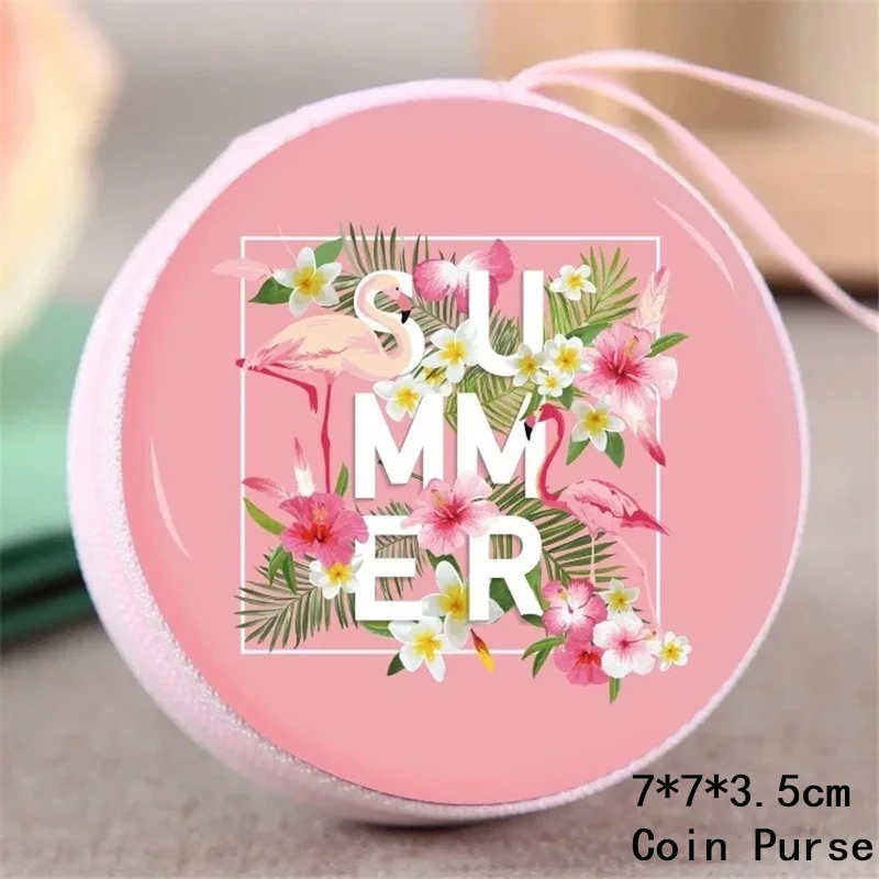 Coin Purse 6 шт./лот Фламинго шляпы для вечеринки по случаю Дня рождения Дети День рождения принадлежности детский душ украшения Фламинго вечерние принадлежности бумажные шляпы - Цвет: Coin Purse