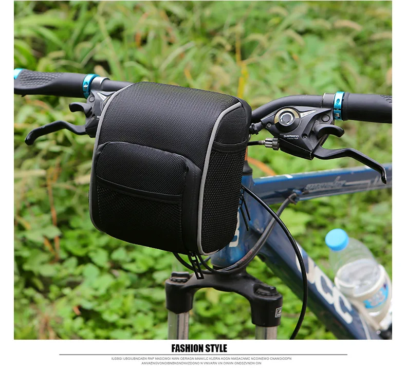 Sac De Guidon Vélo - Sac Avant étanche - Rangement Téléphone, Clés, Snacks - Taille Small