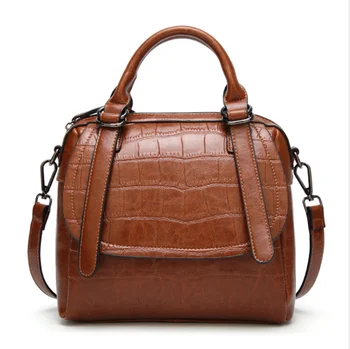 

Bag 2020 new women's bag leather casual fashion shell handbag simple messenger shoulder bag