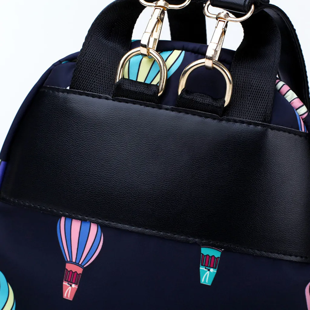 OCARDIAN Backpack Women Fashion Backpack Balloon Female Bag Women Flower Travel Backpack Women Schoolbag