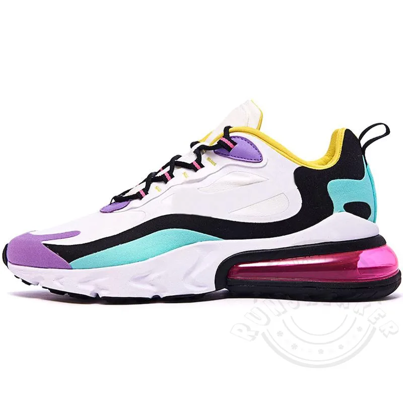 Hyper react running shoes Bauhaus optical electro green Oreo luxury Purple men sneakers reacts women designer sneakers - Color: 18