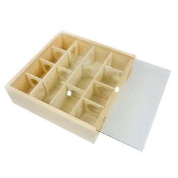 

Playing With Plexiglass Cover Fun Pet Supplies Wooden Hamster Maze Activity Non Toxic Training Tunnel Square Sport Toys Dwarf