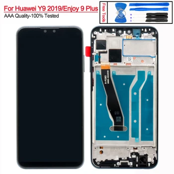 

for Huawei Y9 2019 LCD Display Touch Screen Digitizer Assembly with Frame Repair for Huawei Y9 2019 Enjoy 9 Plus Phone 6.5inch