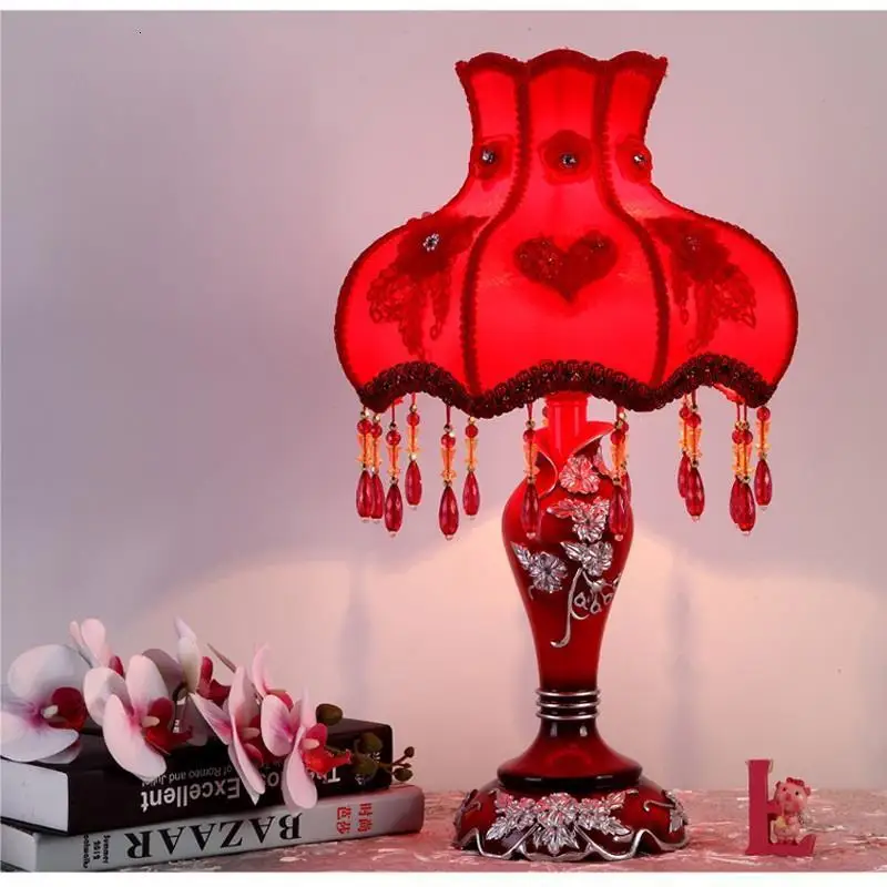 Домашняя лампа Lampe chette Chambre Lampara Dormitorio Европейская лампа для кварто деко Luminaria De Mesa настольная лампа