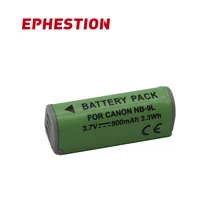 EPHESTION NB-9L NB9L батареи для Canon ELPH 510 520 530 HS SD4500 IS IXUS 1000 1100 500 510 HS IXY 1 3 50S Высокое Ёмкость
