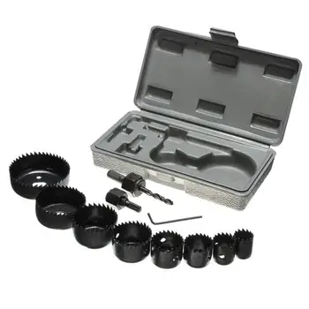 

11pcs/16pcs Hole Saw Cutting Set Kit Drilling Tool Wood Metal Cutter Mandrels Saws Core Drill Bits Woodworking
