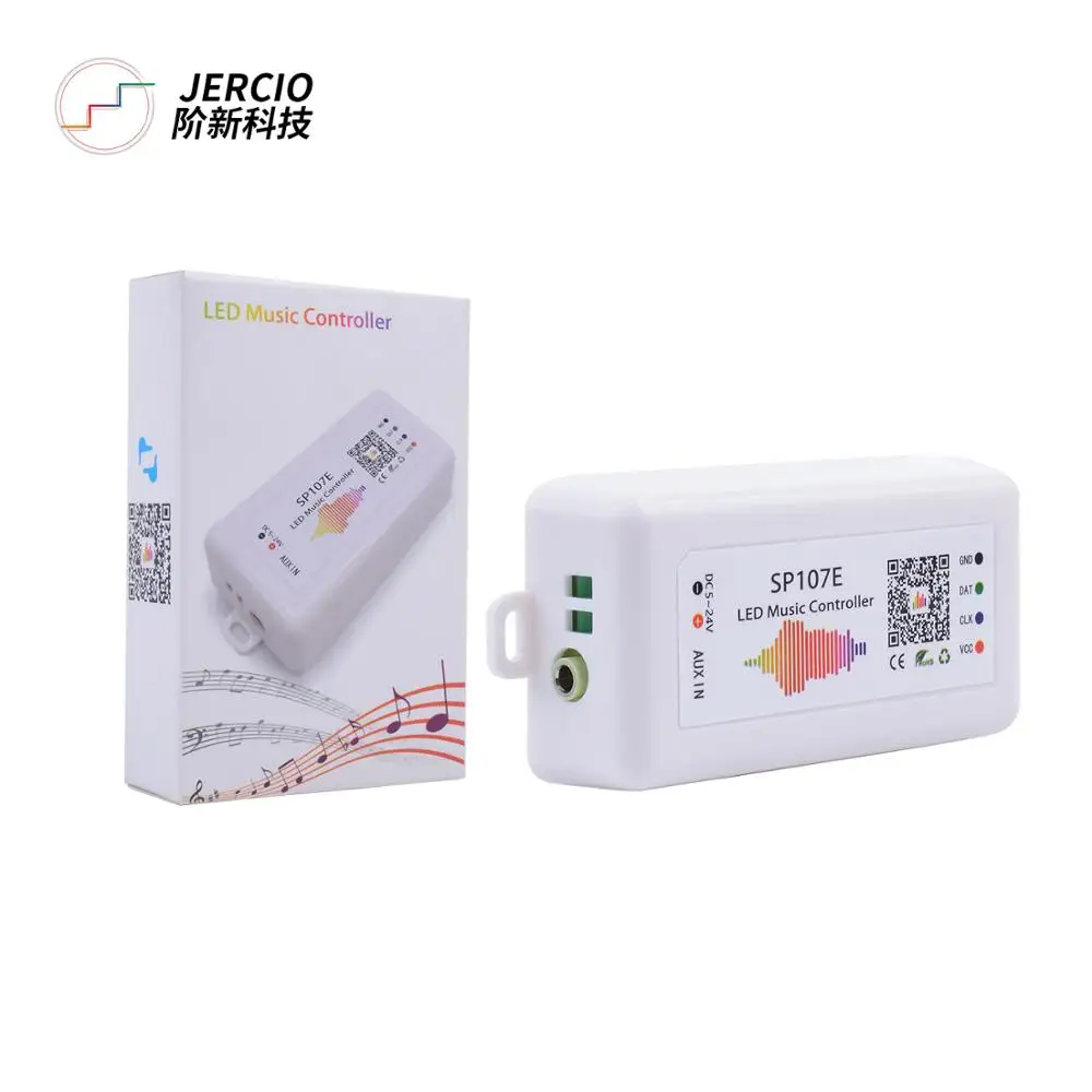 

Excellent supplier pixels music SP107E controller for led strip light