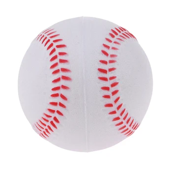 

Soft PU Batting Baseball Softball Team Sports Balls for Trainer Practice Exercise Training Equipment - Colors choose
