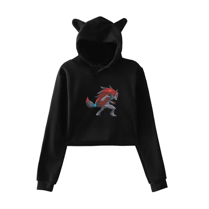 13 Толстовки с покемонами Eevee Bulbasaur, Женская Толстовка Harajuku, розовая одежда, Kpop, одежда для девочек, уличная одежда, зимний топ с длинными рукавами - Цвет: 13