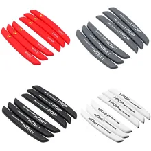 6 шт. авто защита края двери Защита буфера отделка молдинг защитная полоса Защита от царапин двери автомобиля Краш бар для BMW Audi