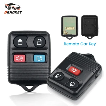 

Dandkey 315MHZ Remote Control Fob 3/4 Buttons Key Shell For Ford Focus Escape Explorer Taurus 1998-2010 Car Key Transmitter