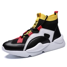 TaoBo/Весенняя Мужская обувь; Осенняя модная обувь; Новинка года; высокие носки; Спортивная повседневная обувь с высоким берцем; модная обувь в британском стиле