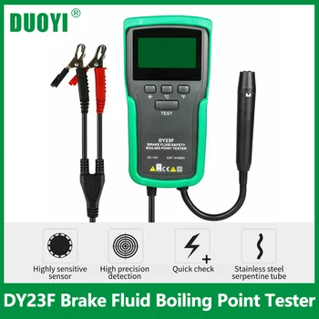 

DUOYI DY23F Brake Fluid Boiling Point Tester 12V Antifreeze Point Detector Automotive Car DOT3 DOT4 DOT5 DOT5.1 SUPER DOT4