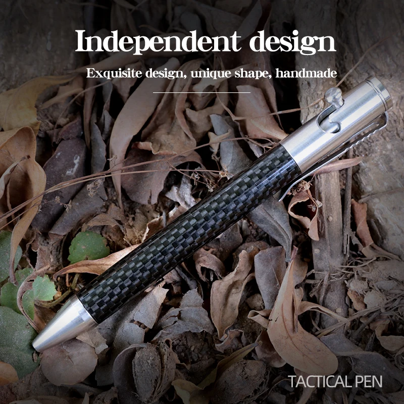 Carbon fiber stainless steel tactical pen portable portable signature pen broken window survival outdoor EDC tool house appliances portable vacuum cleaner wall window glass automatic electric cleaning robot