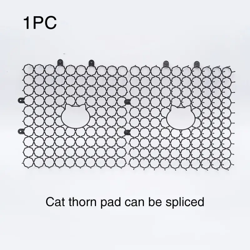 Открытый зеленый садоводческий пластиковый анти-Черный ПП Кот шип кошка собака москитный репеллент Пластиковые ногти кошки и собаки репеллент коврик
