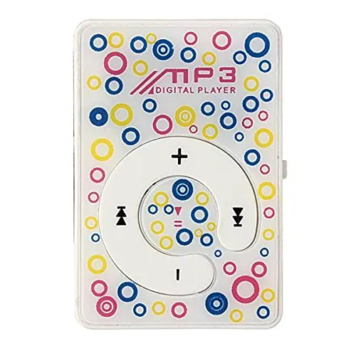 1-8GB Micro-SD TF поддерживает модный мини-клип пластиковый USB MP3 музыкальный медиаплеер