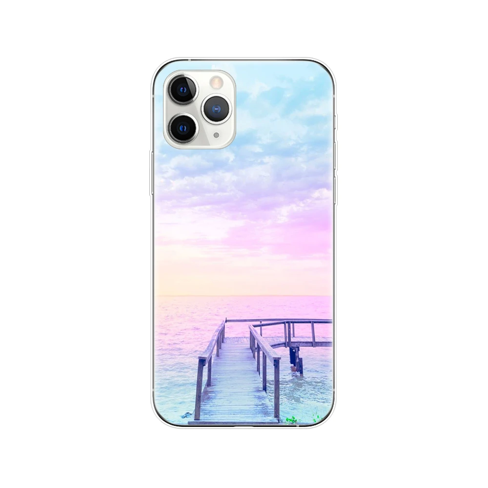 Мягкий чехол для iphone 11 чехол силиконовый чехол для телефона iphone 11 pro max eleven coque etui бампер полный 360 Защитный - Цвет: 34386