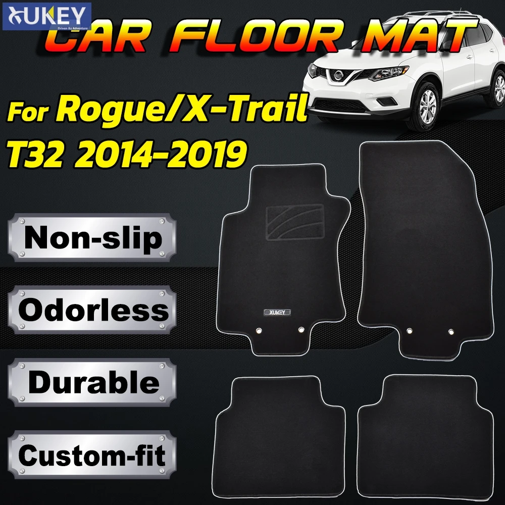 Коврики для Nissan Rogue X Trail Xtrail T32 2014 2019 коврики ковров Ковров поднос багажника 2015 2016