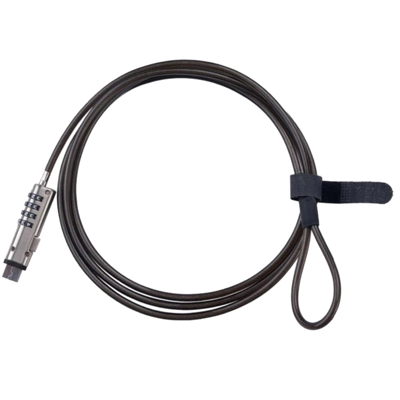 Цифровой универсальный USB-замок для ноутбука кабель безопасности компьютера 4 шт.